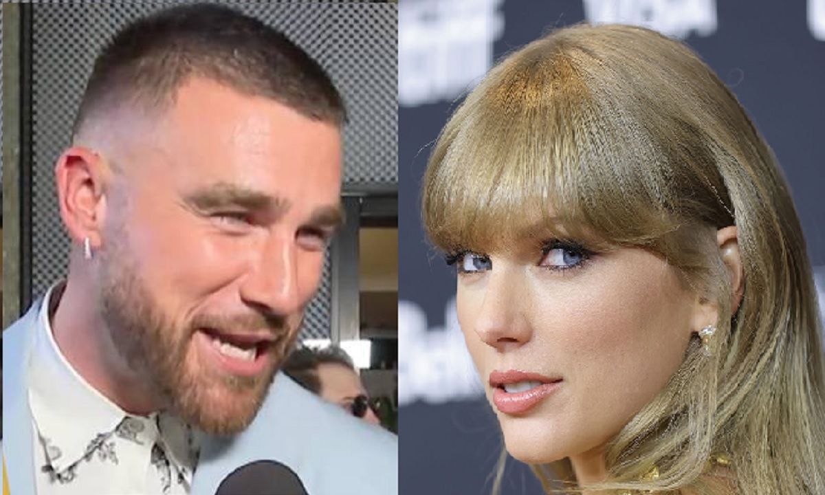 "I Can't leave Taylor Swift for any woman" Travis Kelce states Assertively that he cannot leave Taylor Swift for any other woman. He explains that she is the woman he truly loves and has chosen to marry her soon...