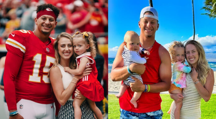Brittany Mahomes showed off perfect birthday gift from 2yo daughter Sterling made for her