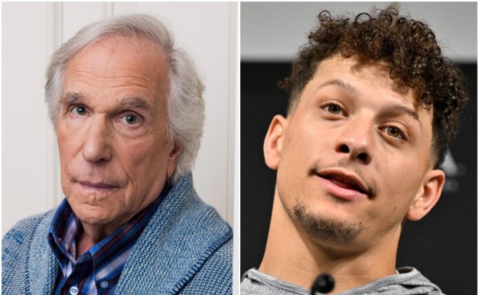 Henry Winkler is upset with Patrick Mahomes after the Kansas City Chiefs' quarterback allegedly ghosted a dinner invite from the ....