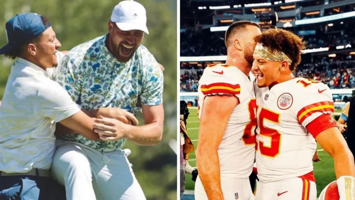 NFL BFFs Patrick Mahomes and Travis Kelce 'Can't Even Put Into Words' Their Love for Each Other