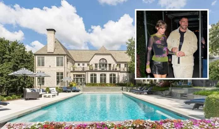 EXCLUSIVE: Taylor Swift moves into Travis Kelce's ultra-private $6million Kansas City mansion for the next few weeks as the pop star takes a break from tour