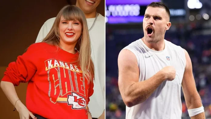 Kansas City Chiefs tight end Travis Kelce is closing in on another NFL record as he prepares to spend Christmas Day with his world-famous girlfriend Taylor Swift watching him play