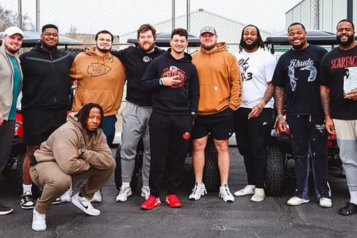 Kansas City Chiefs quarterback Patrick Mahomes gifted each of his offensive linemen a custom golf cart for Christmas and now other QBs around the NFL surely feel pressure to do the same