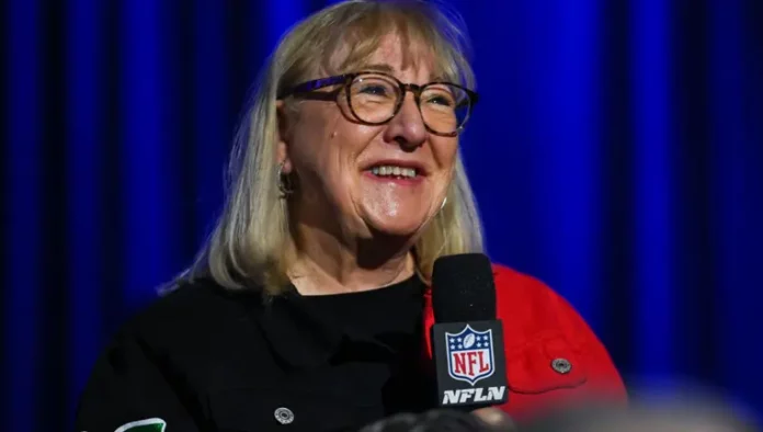 What did Donna Kelce say about Taylor Swift and Travis Kelce's romance? Footballer's mom discusses the attention surrounding the couple