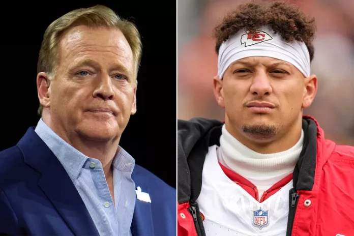 NFL Commissioner Roger Goodell Defends Penalty That Upset Patrick Mahomes: ‘Absolutely the Right Call’