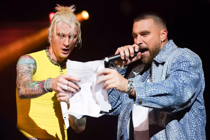 Machine Gun Kelly Offers Travis Kelce $500K to Play for Cleveland Browns Instead of Kansas City Chiefs