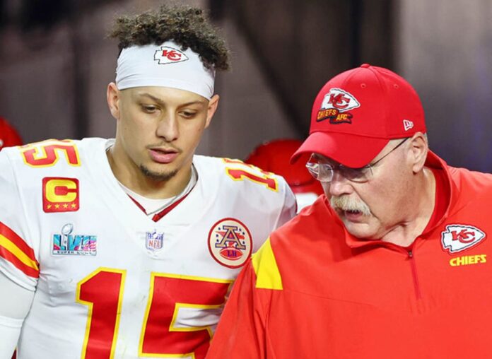 How did the Andy Reid & Patrick Mahomes situation play out?