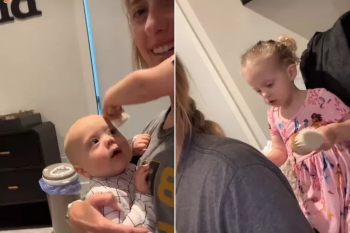 Brittany Mahomes Shares Sweet Videos of Daughter Sterling Brushing Mom and Baby Brother Bronze's Hair