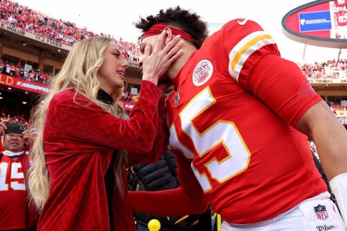 despite patrick mahomes going through worst season of his career, his wife brittany promises to be there through the thick and thin