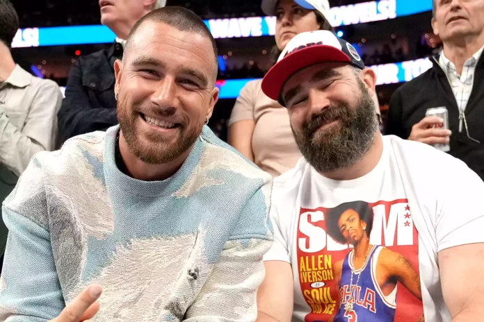 Jason Kelce Reveals Travis Kelce the One 'Disgusting' Condiment He Never Eats