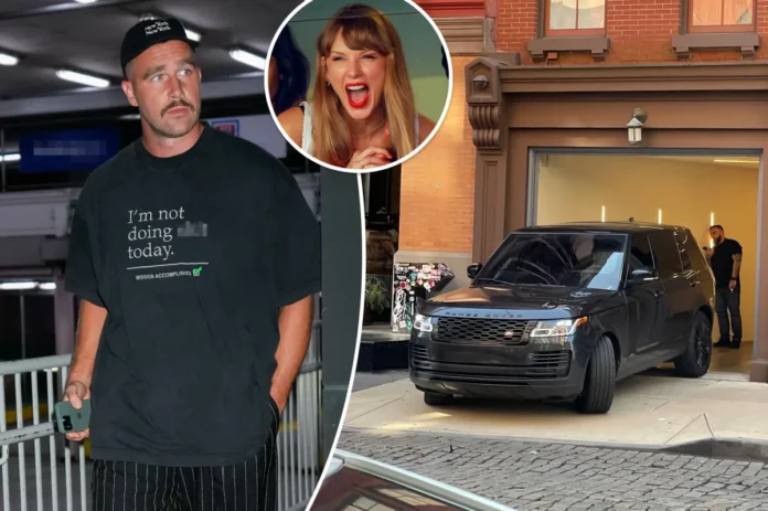 EXCLUSIVE Taylor Swift is spotted leaving gym in LA where she hopes to snatch some private time with Travis Kelce as the Kansas City Chiefs go against the Chargers on Sunday