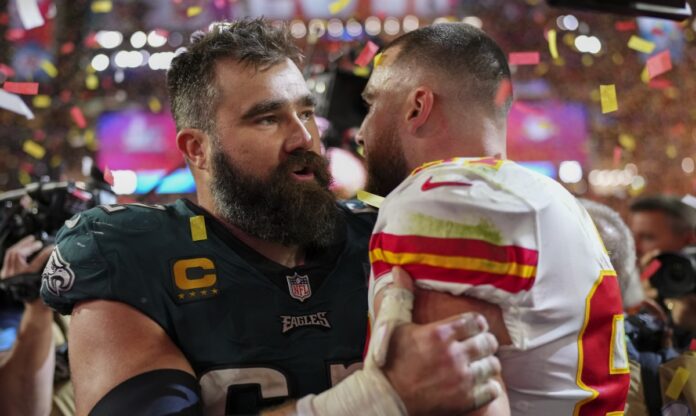 Kansas City Chiefs head coach Andy Reid needed a little convincing when it came to drafting Travis Kelce—but thankfully, the tight end's brother, Jason Kelce, vouched for him.