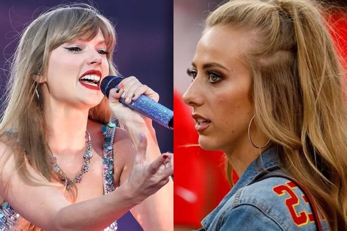 Taylor quickly shouted out Brittany Mahomes while performing in Singapore, the reason making it difficult for everyone to understand....