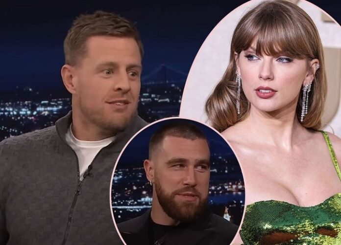 Retired NFL player J.J. Watt sent a STRONG message about Taylor Swift and Travis Kelce..