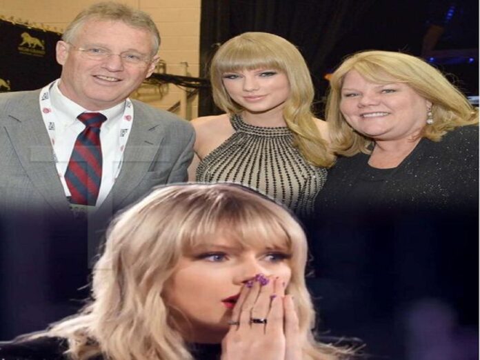 After nearly 14 years of divorce, tears well up in Taylor Swift’s eyes as she witnesses her parents reconcile and prepare to remarry....