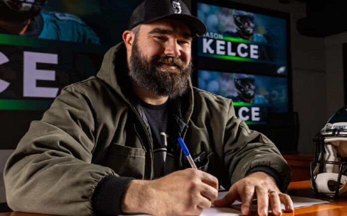 Breaking News: Jason Kelce has been hired as the new Eagles' Manager...