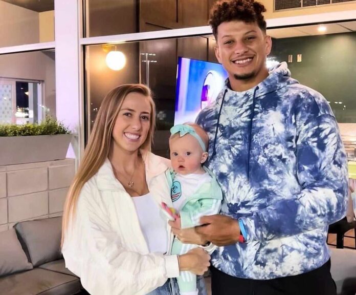 Exclusive: Sterling Mahomes Rocks the Cutest Topknot in Photos With Brother Bronze and promise a wonderful gift for his daughter as she shares it below.