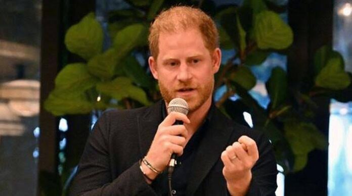 Prince Harry ‘digs deep' into ‘own angst' during speech at charity event