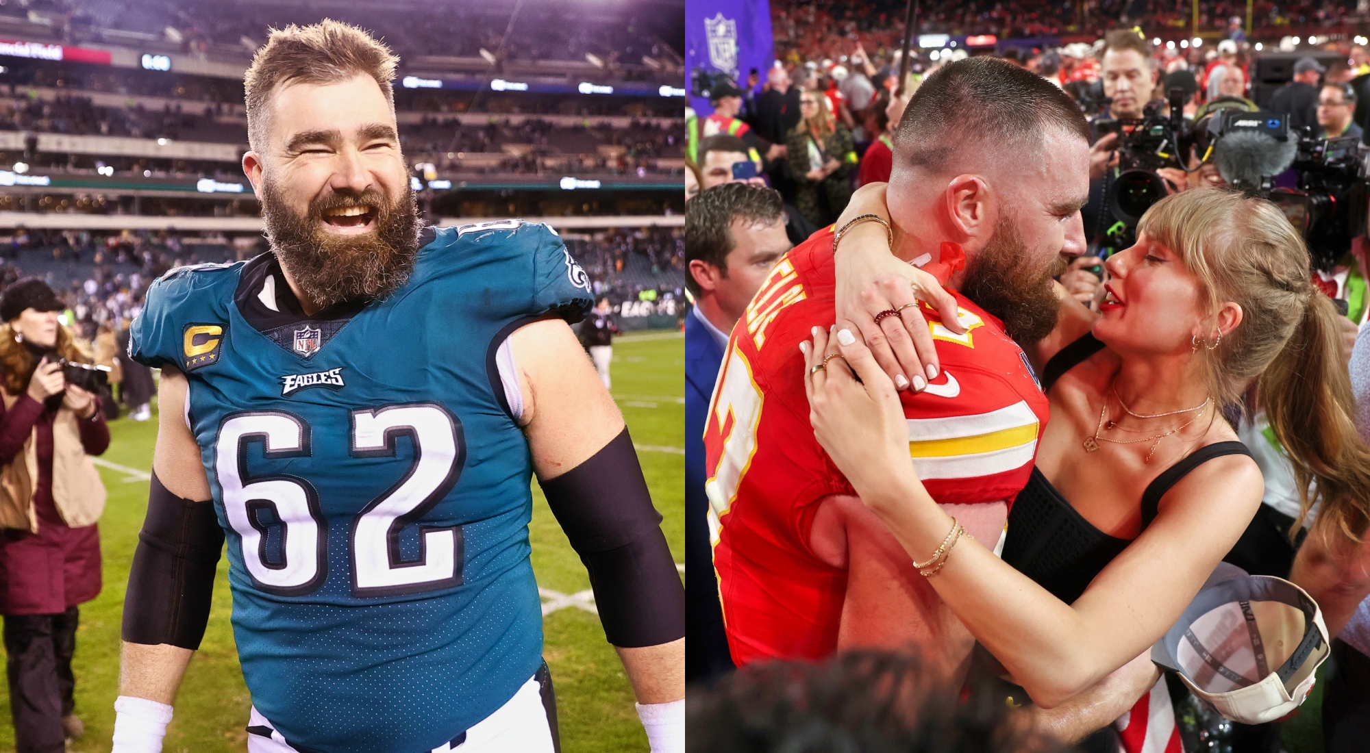 Jason Kelce drops strongest Taylor Swift and Travis marriage hint yet